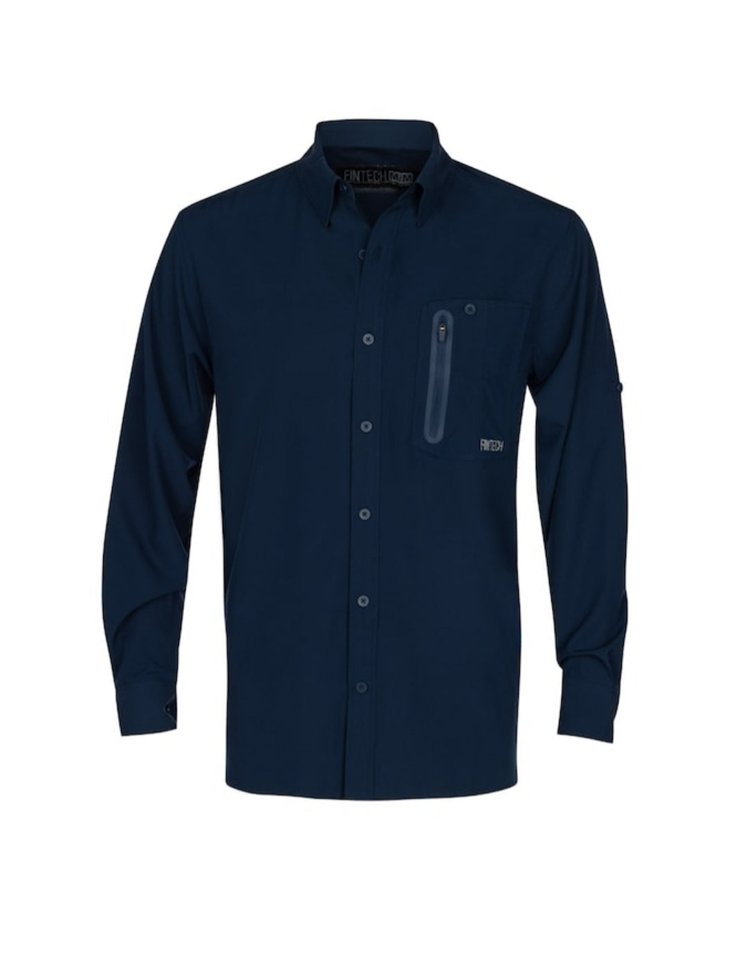 MEN'S DEEP SEA WOVEN LONGSLEEVE SOLID BUTTOM DOWN SHIRT